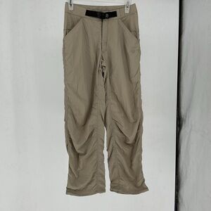 Mountain Hardwear Cargo Pants Women's size 4 Outdoor Belted Hiking